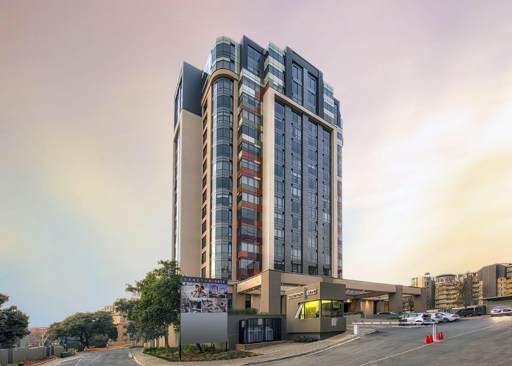 Luxury @ Sandton Skye Johannesburg Exteriör bild